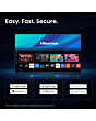 Hisense 43A6STUK 43 inch 4K AI Smart TV Black