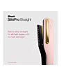 Shark HT401UKPK SilkiPro 2-in-1 Hair Straightener Dryer