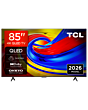 TCL 85P7L-UK 85inch 4K HDR QLED Direct LED TV Black