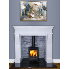 Advance Fires PEARL 5 Atlantic 5Kw Multi Fuel Stove 83% Efficiency A+ Rated