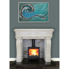 Advance Fires PEARL 8 Atlantic 8Kw Multi Fuel Stove A+ Rated