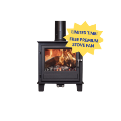 Clock Woodburners Blithfield 8Kw Multi-Fuel Stove