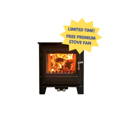 Clock-Woodburners Blithfield Inset Multi fuel & Woodburner Stove