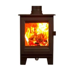 Clock Woodburners Sudbury Compact Wood Burning Stove