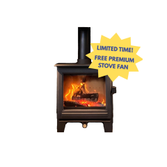 Clock Woodburners SUDBURY 5Kw Wood Only Stove