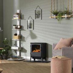 Dimplex BAR20 Bari Optiflame Stove In Black