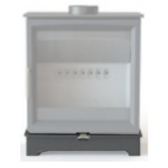 Fireline 7631 Woodtec 5kW Wide 76mm Stand