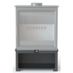 Fireline 7632 Woodtec 5kW Wide 236mm Log Store