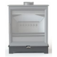 Fireline 8444 Woodtec 5kW Wide DEEP 76mm Stand