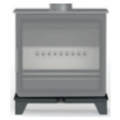 Fireline 8872 Woodtec 5 Extra Wide 76mm Low Leg Stand