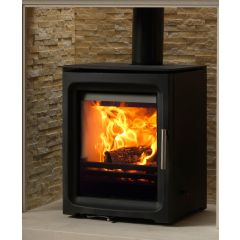  Black Purevision Multi-Fuel Freestanding Stove
