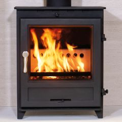 Fireline FP5W-4 5kW Wide Multifuel Stove with Chunky Square door