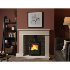 Fireline FP8-4 8kW Multifuel Stove with Chunky Square door