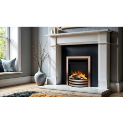 Flavel FPFLARRE Flavel Fpflarre Proflame Autograph Inset Electric Fire In Rose Gold/Black