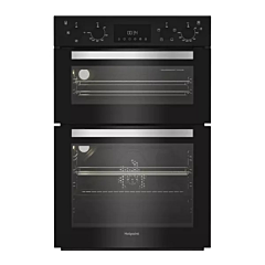 Hotpoint DIH 10D B Built In Electric Double Oven - Black