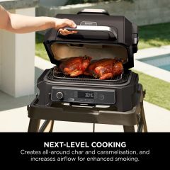 Ninja XSKOGXLRSRKEU Woodfire XL Roast & Smoke Rack - Silver