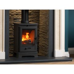 Penman Collection 7990557 Penman Bassington Compact Multi Fuel Stove With Baseline Legs