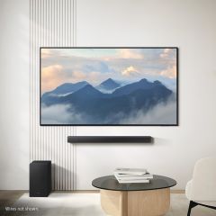Samsung HW-B650F/XU 3.1ch 370W Soundbar with Wireless Subwoofer Bass Boost and Game Mode - Black