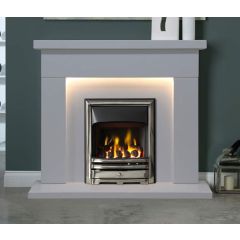 The Durrington Arctic White Suite with LED lights 48 Inch
