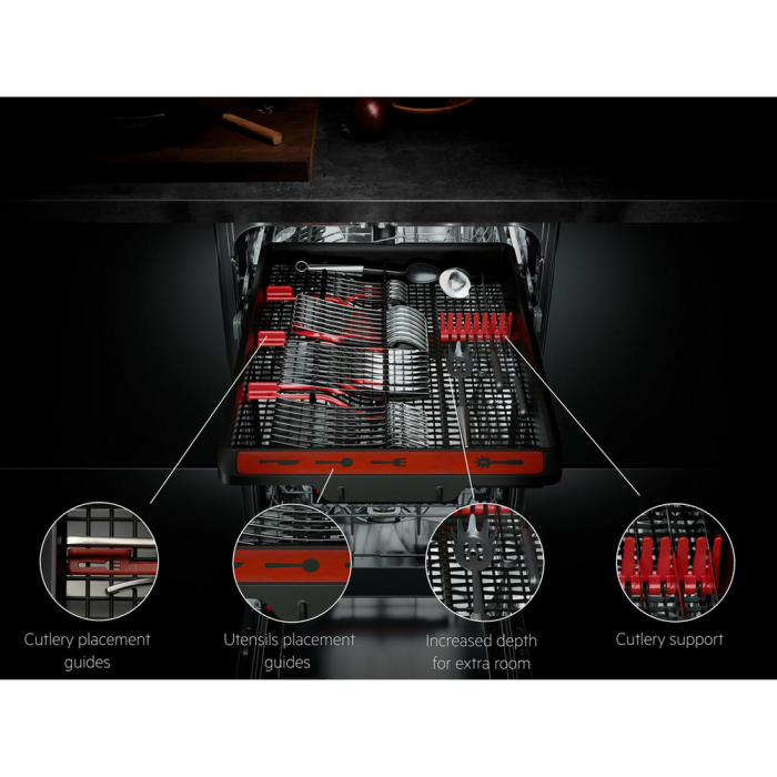 AEG FFX52507ZW White Dishwasher 10 Place Settings