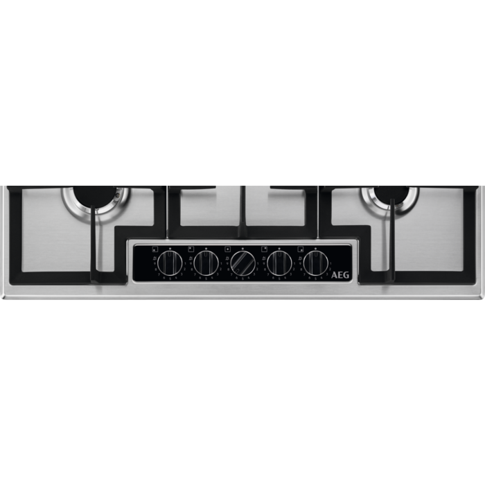 AEG HGB75420YM 75cm Gas Hob - Stainless Steel