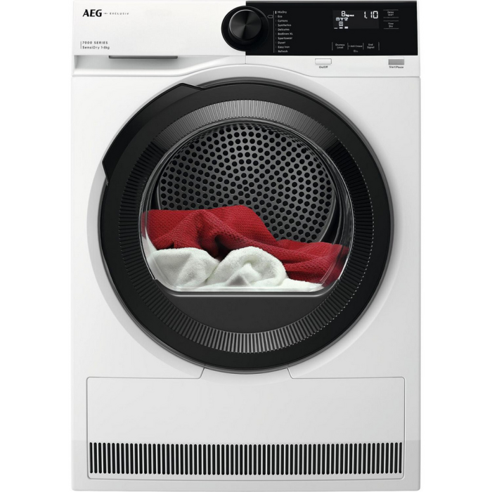 AEG TR728CT4B 8kg Heat Pump Tumble Dryer White