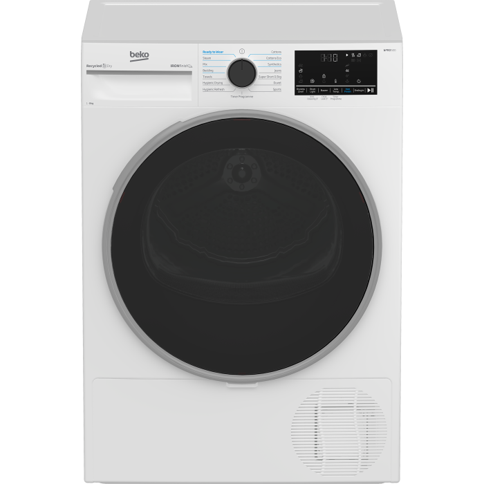 Beko B5T4923NIW 9kg Heat Pump Tumble Dryer - White