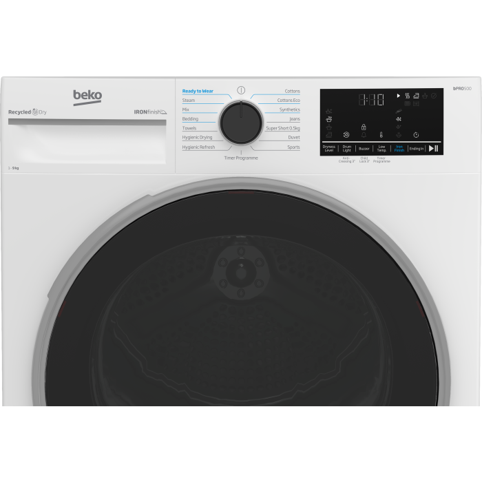 Beko B5T4923NIW 9kg Heat Pump Tumble Dryer - White