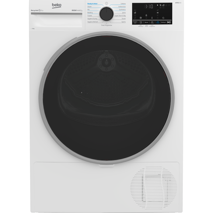 Beko B5T4923NIW 9kg Heat Pump Tumble Dryer - White