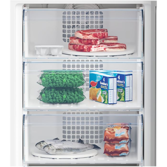 Beko CCFM4582S 54cm 50/50 Frost Free Fridge Freezer - Silver