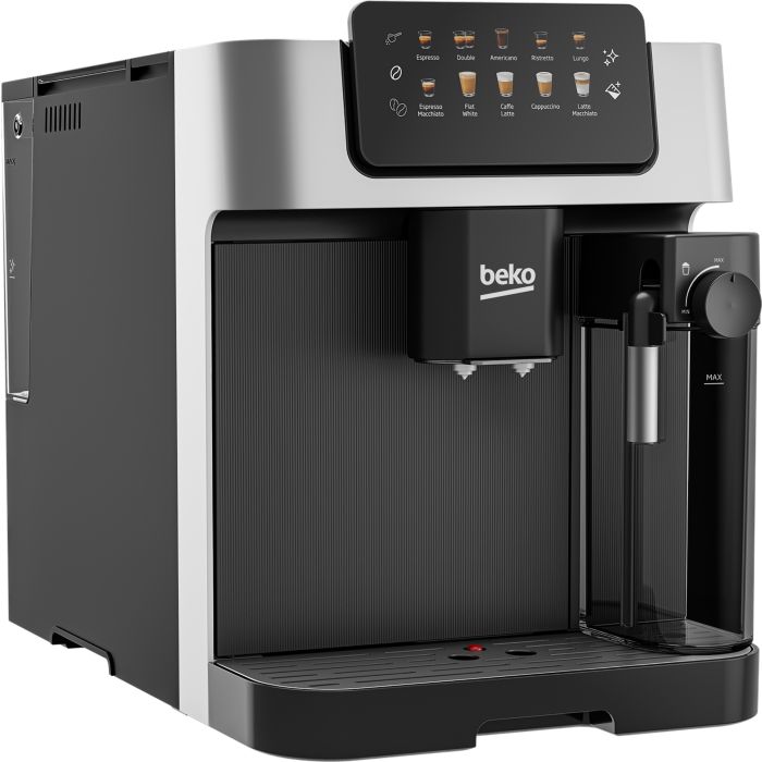 Beko CEG7304X Bean to Cup Fully Automatic Espresso Machine with Integrated Milk Jug - Silver