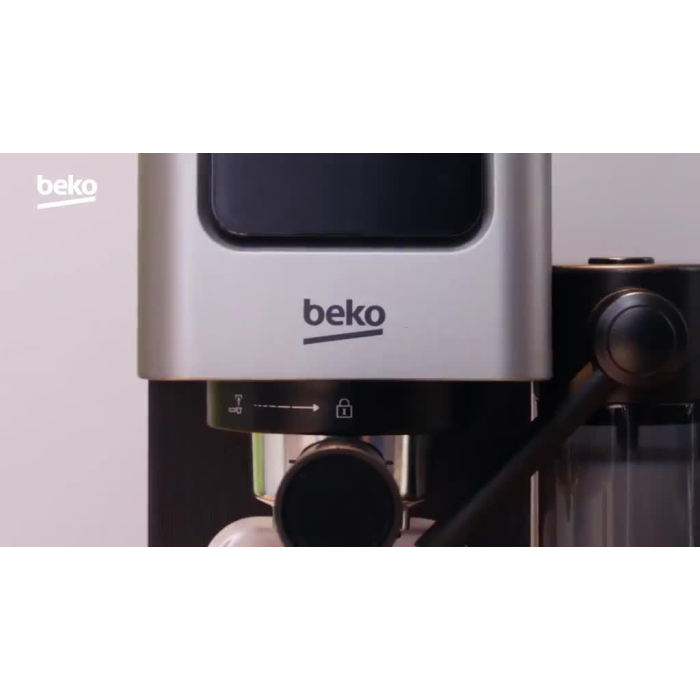 Beko CEP5304X CaffeExperto CEP5302B Manual Espresso with Steam Wand - Black