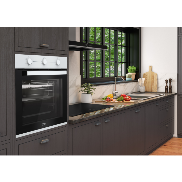 Beko CIFY71W AeroPerfect CIFY71W 60cm Built in RecycledNet Single Fan Oven - White