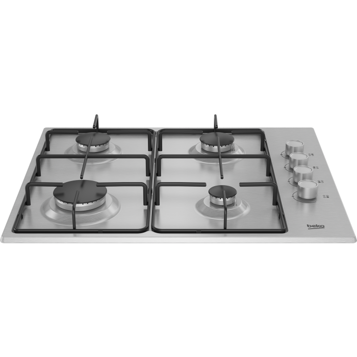 Beko CIHYG21SX 61cm Gas Hob - Stainless Steel