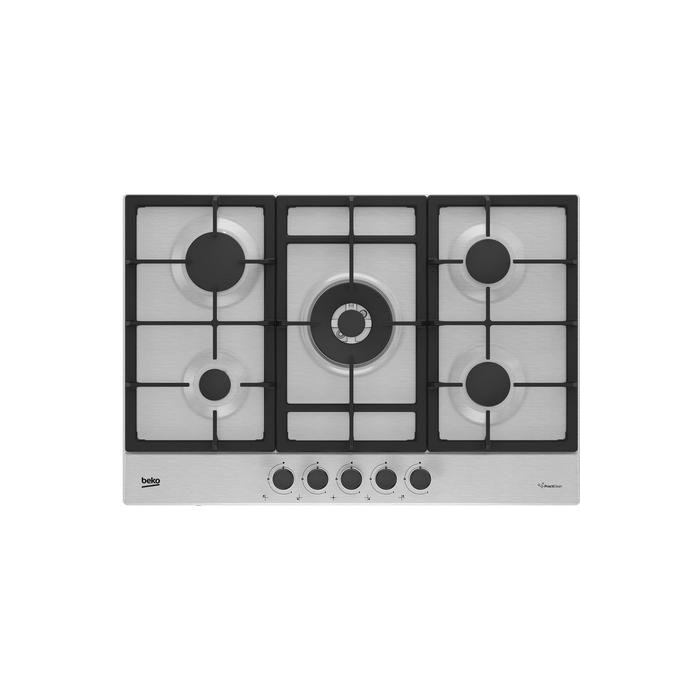 Beko CIHYG32SXE 75cm Gas Hob - Stainless Steel