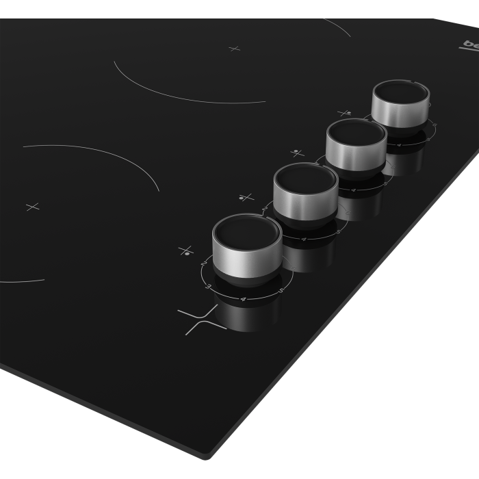 Beko CIHYV21B 58cm Ceramic Hob - Black