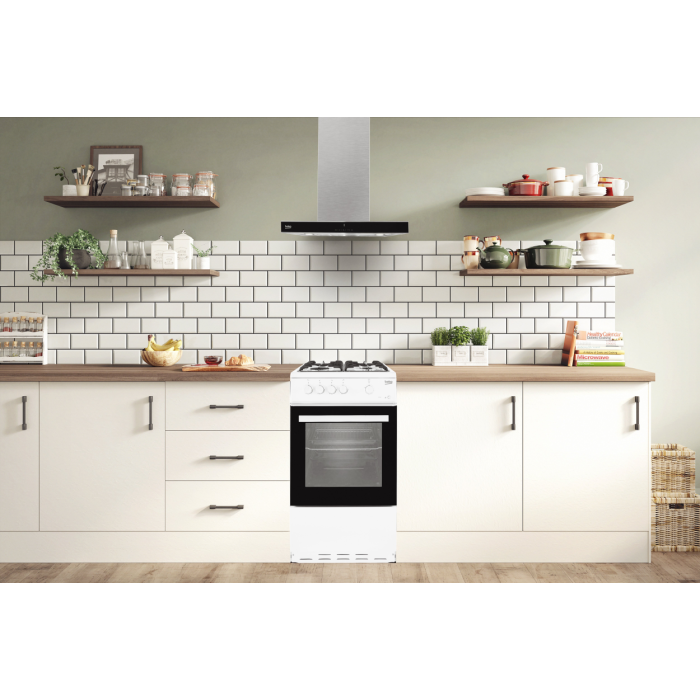 Beko ESG50W 50cm Gas Single Oven - White