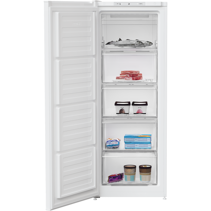 Beko FNE4545W Tall Frost Free Freezer in Classic White