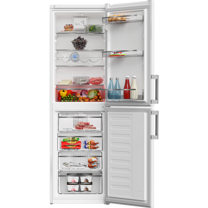 Blomberg KGM4574V 54cm 50/50 Frost Free Fridge Freezer - White