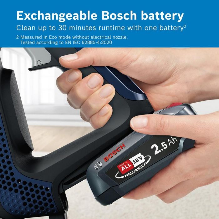 Bosch BBS611GB Unlimited Serie 6 ProClean Cordless Vacuum Cleaner - 30 Minute Run Time