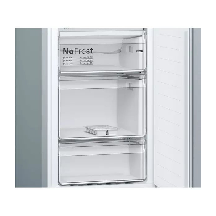 Bosch KGN34NLEAG 60cm 50/50 No Frost Fridge Freezer - Silver