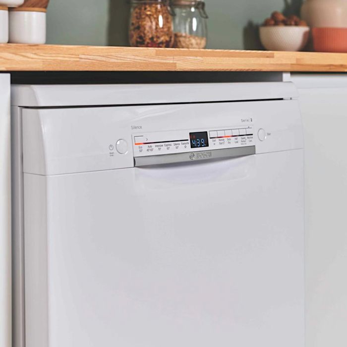 Bosch SMS2HVW67G Dishwasher - White - 14 Place Settings
