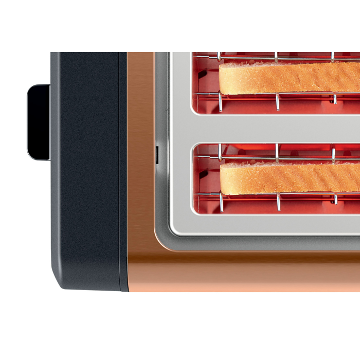 Bosch TAT4P449GB 4 Slice Toaster - Copper