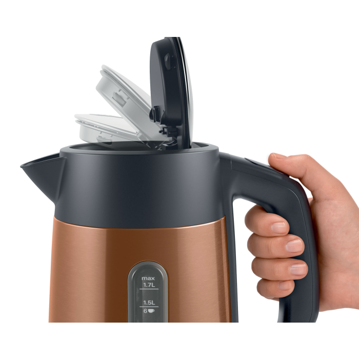 Bosch TWK4P439GB 1.7L Traditional Kettle - Copper