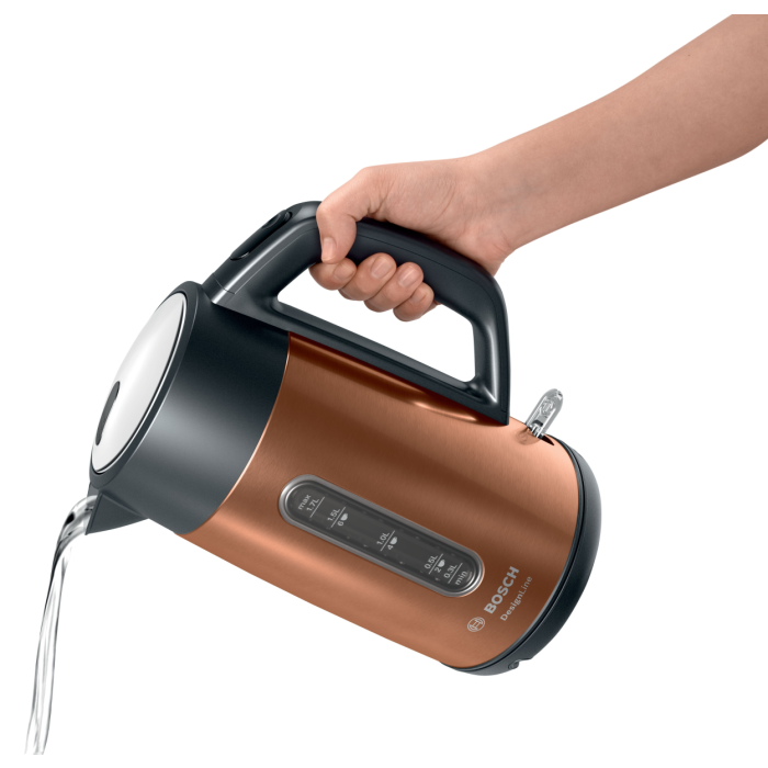 Bosch TWK4P439GB 1.7L Traditional Kettle - Copper