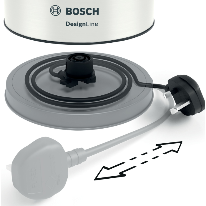 Bosch TWK5P471GB 1.7L Jug Kettle - White