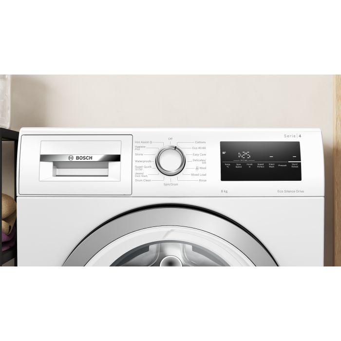 Bosch WAN28258GB 8kg 1400 Spin Washing Machine - White