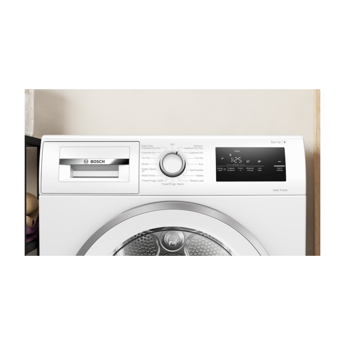 Bosch Series 4 WTH85226G 8kg Tumble Dryer - White