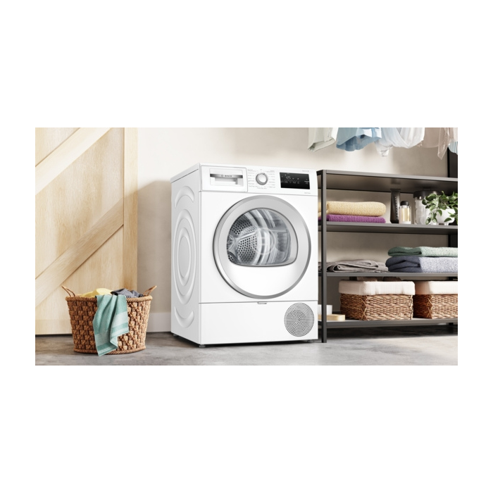 Bosch Series 4 WTH85226G 8kg Tumble Dryer - White