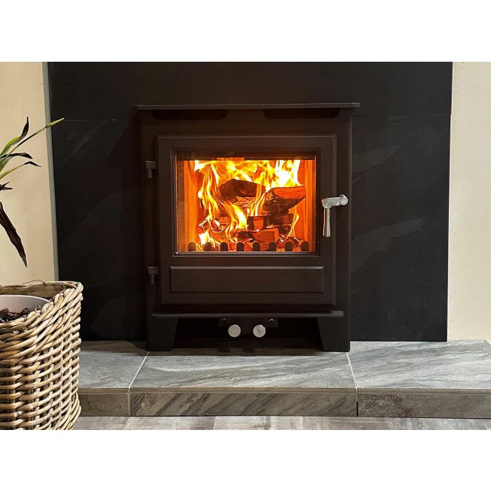 Clock-Woodburners Blithfield Inset Multi fuel & Woodburner Stove